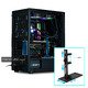 Case ATX - I4 Black - Full Mesh, 6 fans included Case ATX - I4 Black - Full Mesh, 6 fans included