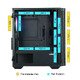 Case mATX - M4 Black - Addressable RGB, Tempered Glass, 4 fans included Case mATX - M4 Black - Addressable RGB, Tempered Glass, 4 fans included