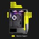 Case ATX - N7 PLUS - 7 fans included, Tempered Glass Case ATX - N7 PLUS - 7 fans included, Tempered Glass