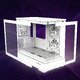 Case mATX - P30 White - aRGB, Tempered Glass Case mATX - P30 White - aRGB, Tempered Glass