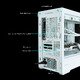 Case mATX - P30 White - aRGB, Tempered Glass Case mATX - P30 White - aRGB, Tempered Glass