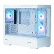 Case mATX - P30 White - aRGB, Tempered Glass Case mATX - P30 White - aRGB, Tempered Glass