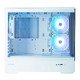 Case mATX - P30 White - aRGB, Tempered Glass Case mATX - P30 White - aRGB, Tempered Glass