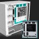 Case mATX - P30 AIR White Case mATX - P30 AIR White
