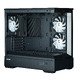 Case mATX - P30 Black - aRGB, Tempered Glass Case mATX - P30 Black - aRGB, Tempered Glass