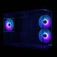 Case mATX - P30 Black - aRGB, Tempered Glass Case mATX - P30 Black - aRGB, Tempered Glass