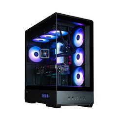 кутия Case ATX - P50 DS Black - Digital Display, Addressable RGB кутия Case ATX - P50 DS Black - Digital Display, Addressable RGB