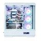 Case ATX - P50 DS White - Digital Display, Addressable RGB Case ATX - P50 DS White - Digital Display, Addressable RGB