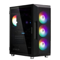 Case ATX - I3 NEO Black - RGB, Mesh
