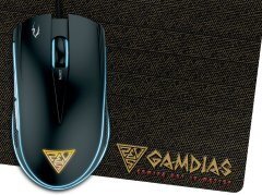 геймърска мишка с подложка Gaming Mouse - ZEUS E1A + PAD NYX E1 - 4200dpi, backlight